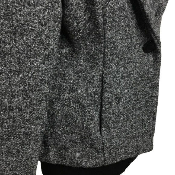 The Limited Collection Grey Crosshatch Cropped Blazer Size Large - Picture 3 of 7